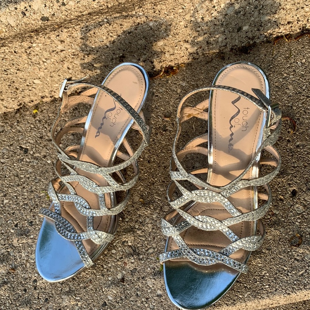 Sparkly sandals